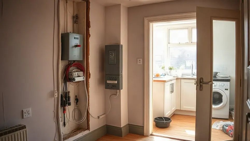Partial Rewiring in Herne Bay